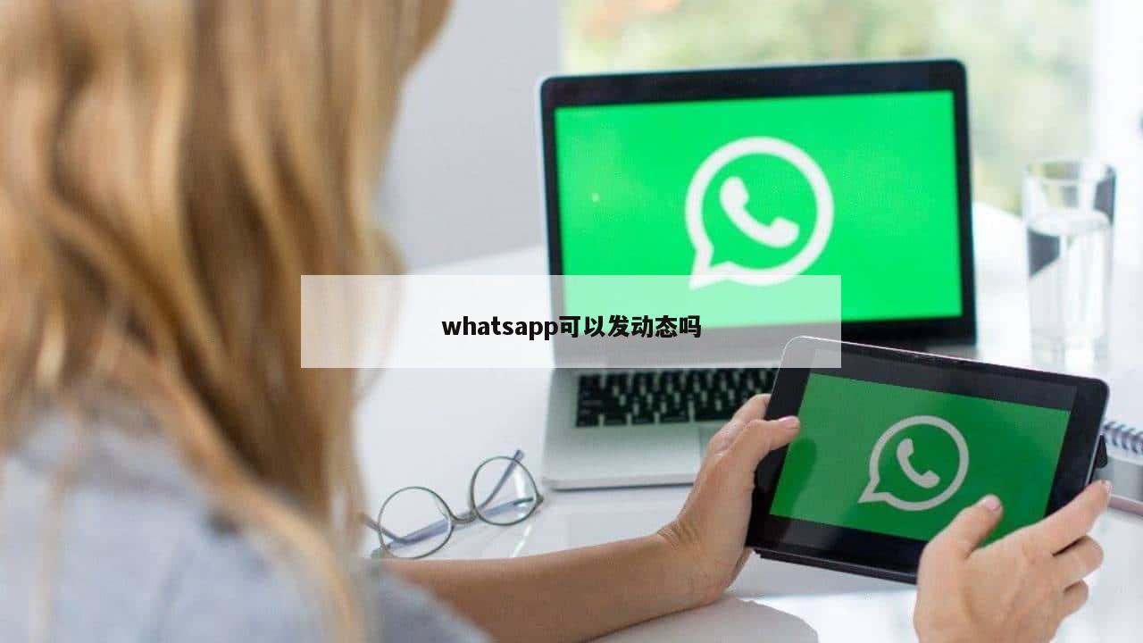whatsapp可以发动态吗